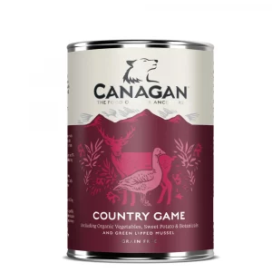 Canagan perro latas de carnes de caza