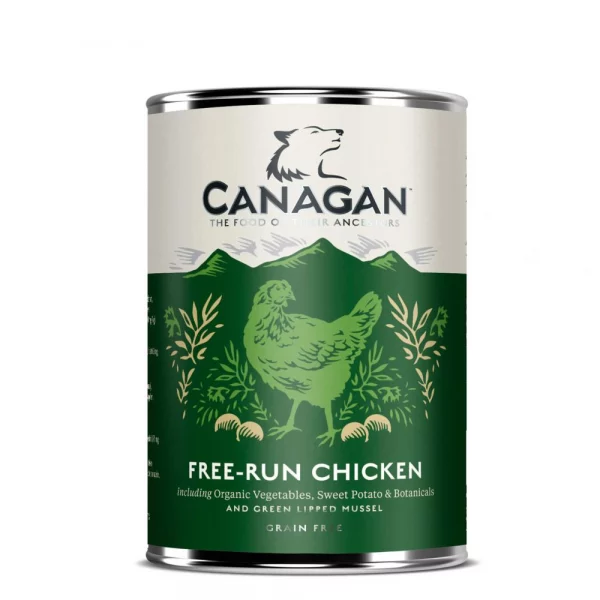 Canagan perro latas de pollo corral