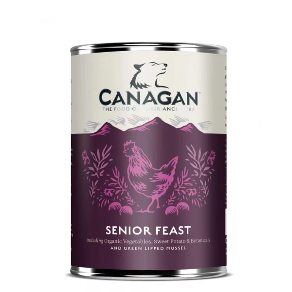 Canagan perro latas de senior festín