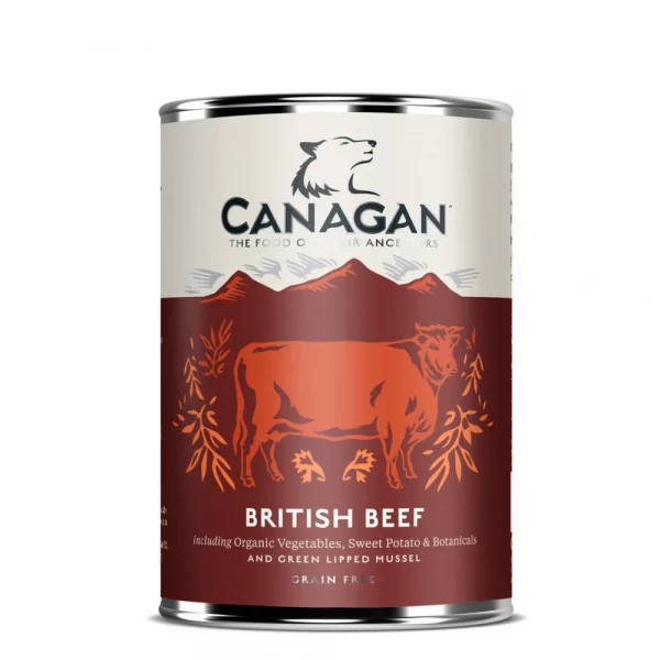 Canagan perro latas de ternera