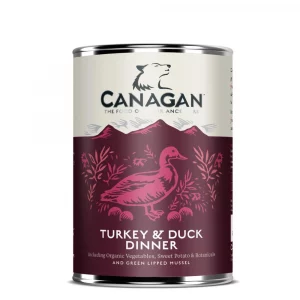 Canagan perro latas de pavo y pato