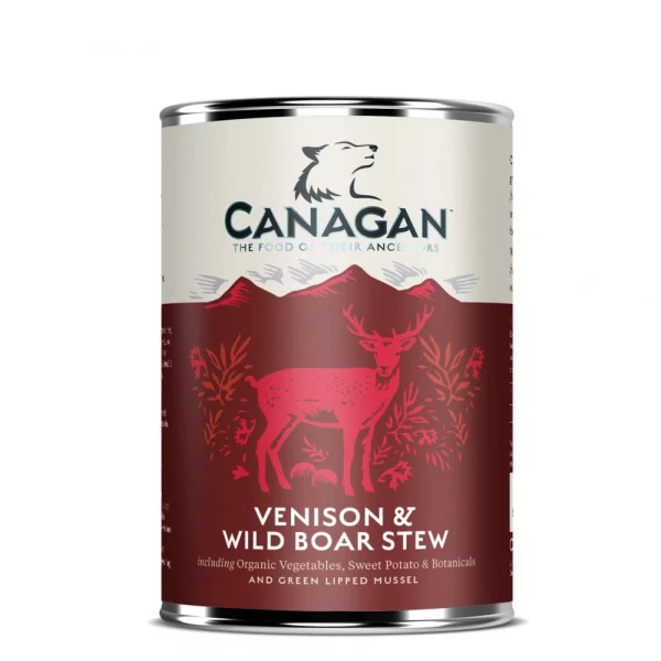 Canagan perro latas de venado y jabalí
