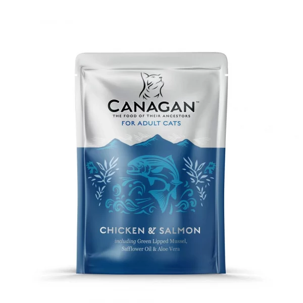 Canagan Paté de Pollo y salmón para gatos 85g