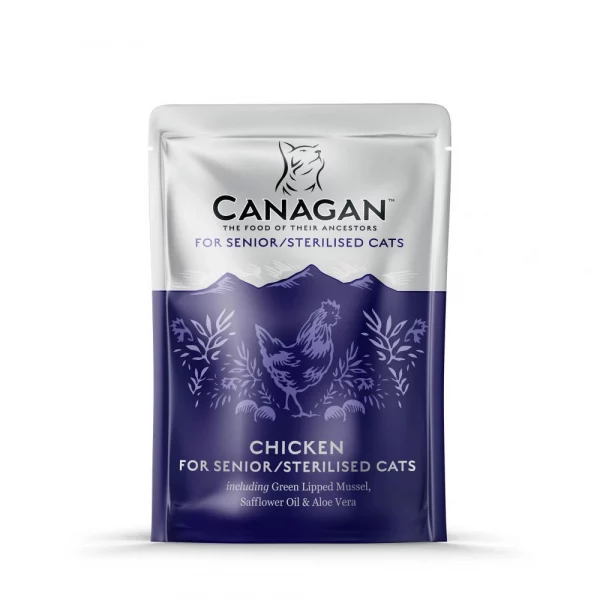 Canagan Paté de Pollo fresco para gatos senior/esterilizados 85g