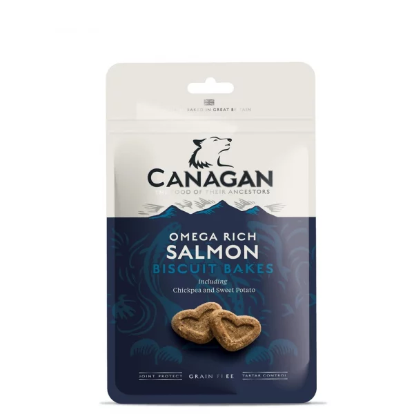 Galletas canagan para perros de salmón omega