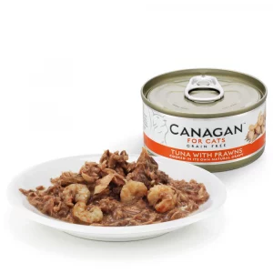 Canagan Lata para gatos de Atún con gambas 75g