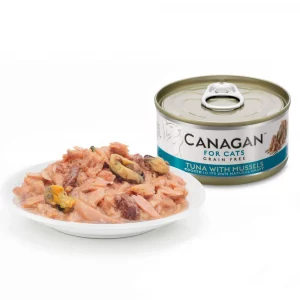 Canagan Lata para gatos de Atún con mejillones 75g