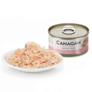 Canagan Lata para gatos de Pollo con jamón 75g
