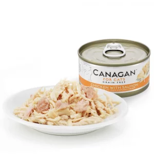 Canagan Lata para gatos de Pollo con salmón 75g