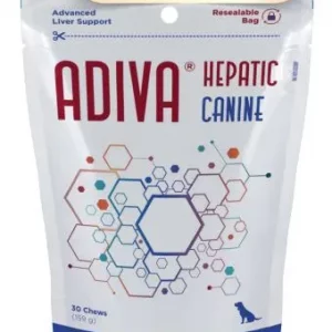 ADIVA® Hepatic Canine Suplemento Desintoxicación y Protección del Tejido Hepático