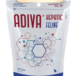 ADIVA® Hepatic Feline Suplemento Desintoxicación y Protección del Tejido Hepático