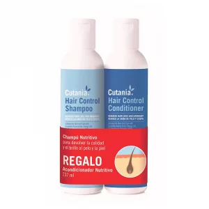 Champú + Acondicionador Dermatológico de Última Generación con Ácidos Grasos Esenciales, Vitaminas y Antioxidantes para una Salud de Piel y Pelo Óptimas