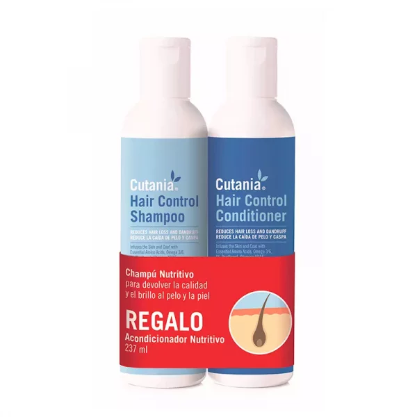 Champú + Acondicionador Dermatológico de Última Generación con Ácidos Grasos Esenciales, Vitaminas y Antioxidantes para una Salud de Piel y Pelo Óptimas