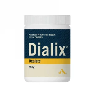 DIALIX® Oxalate-Suplemento Dietético para Ayudar en el Manejo de Urolitos y Cristales de Oxalato Cálcico, Cistina y Urato en Forma de Migajas de Alta Palatabilidad
