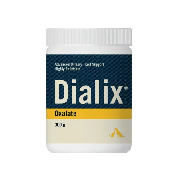 DIALIX® Oxalate-Suplemento Dietético para Ayudar en el Manejo de Urolitos y Cristales de Oxalato Cálcico, Cistina y Urato en Forma de Migajas de Alta Palatabilidad