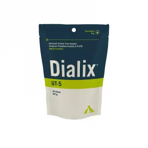 DIALIX® UT-5 Suplemento para Ayudar a Disminuir el pH Urinario, Aumentar el Volumen de la Orina y Reducir la Concentración de Sustancias en Suspensión Urología,Nefrología