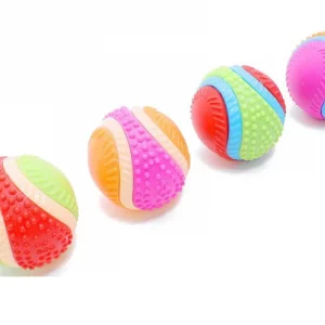 Pelota de Goma de Colores para Perros