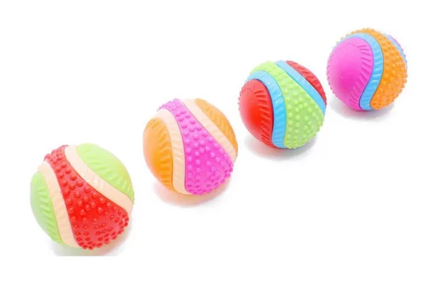 Pelota de Goma de Colores para Perros