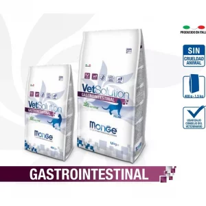 Bolsa Monge VetSolution FELINE GASTROINTESTINAL 400g-1,5kg