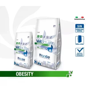 Bolsa Monge VetSolution FELINE OBESITY 400g-1,5kg