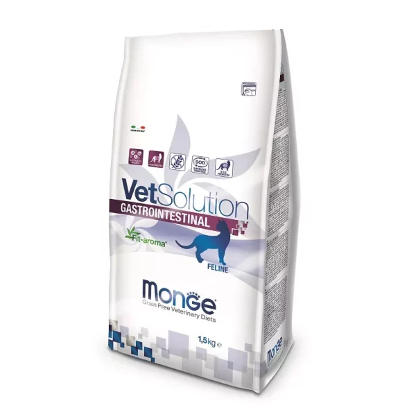 Bolsa Monge VetSolution FELINE GASTROINTESTINAL 1,5kg