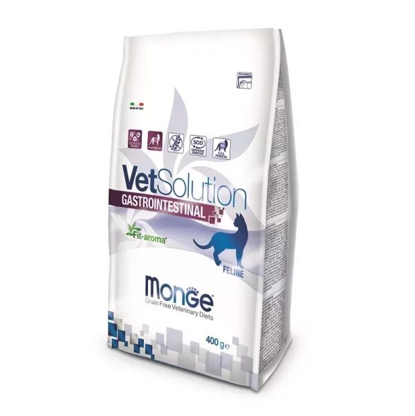 Bolsa Monge VetSolution FELINE GASTROINTESTINAL 400g