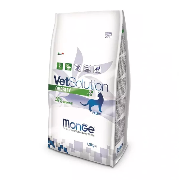 Bolsa Monge VetSolution FELINE OBESITY 1,5kg