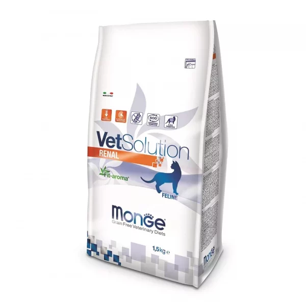 Bolsa Monge VetSolution FELINE RENAL 1,5kg