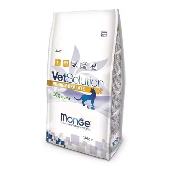 Bolsa Monge VetSolution FELINE URINARY OXALATE 1,5kg