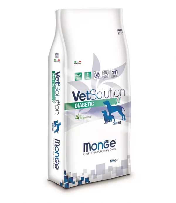Bolsa Monge VetSolution CANINE DIABETIC 12kg