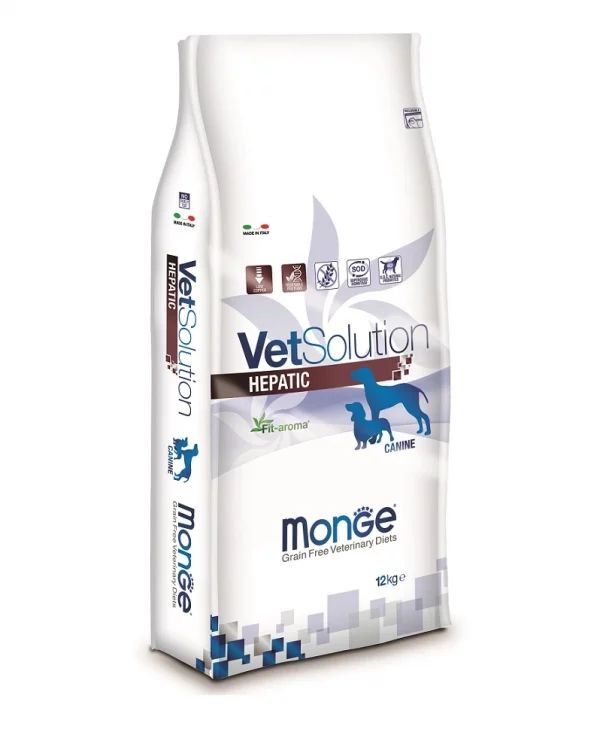 Bolsa Monge VetSolution CANINE HEPATIC 12kg