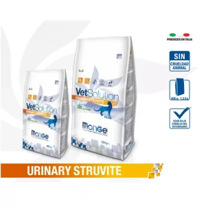 Bolsa Monge VetSolution FELINE URINARY STRUVITE 400g-1,5kg