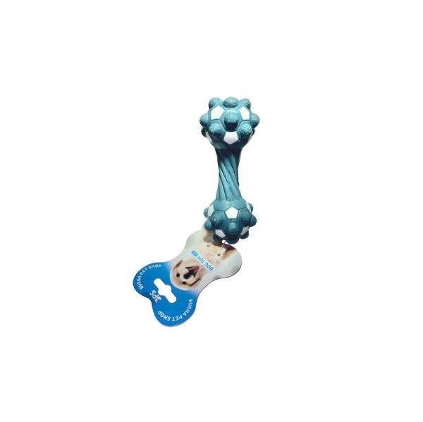 juguete látex azul puntas de pelotas