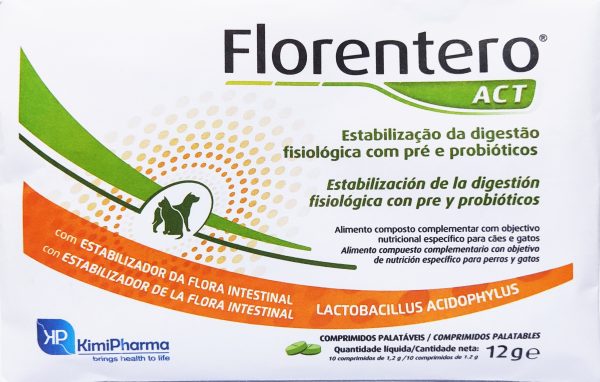 florentero prebiotico y probiotico para caninos y felinos